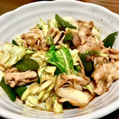 キャベツを炒め過ぎてしまいましたが…美味しかったです！甜麺醤無しでも美味しくて、白ご飯がすすみました。